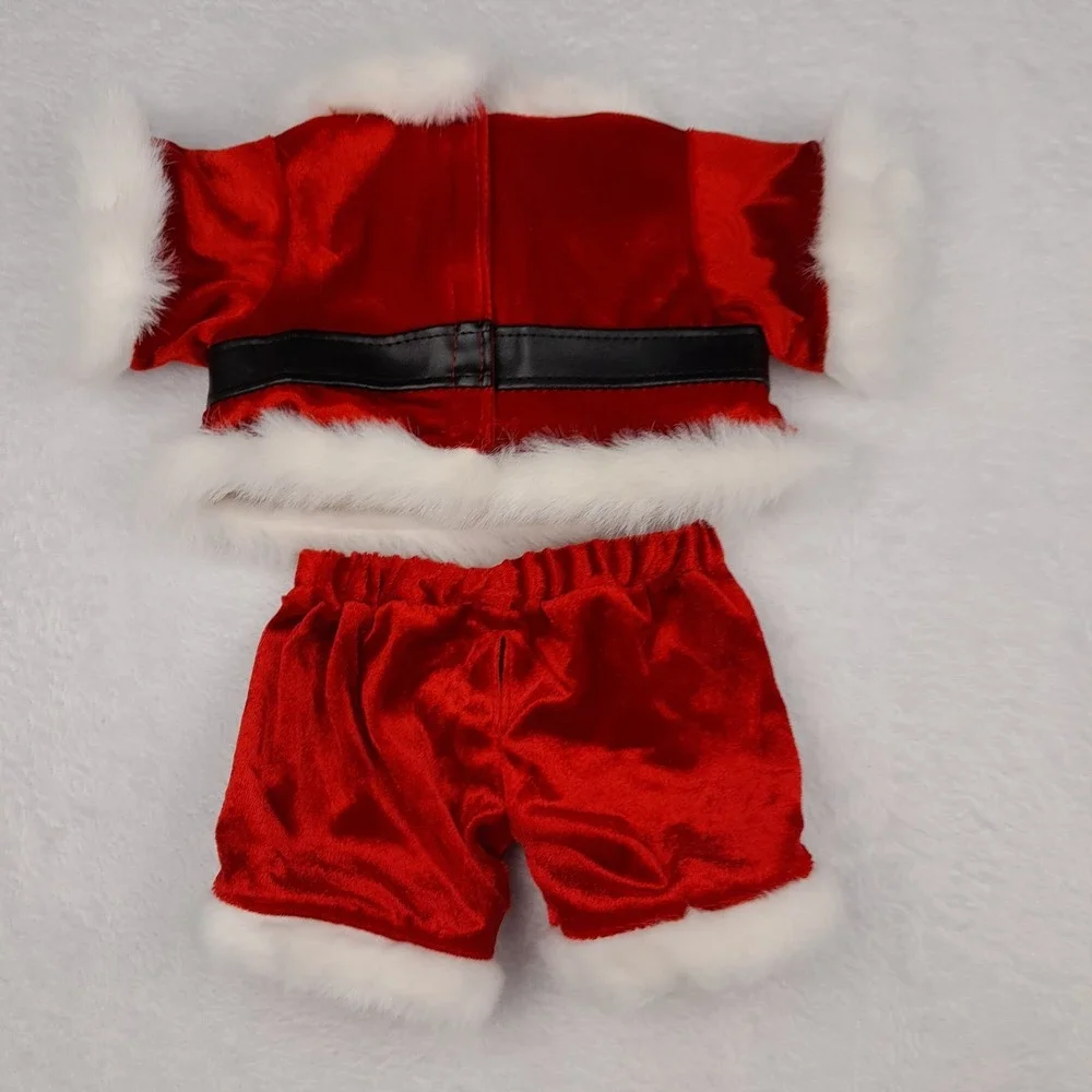 Build A Bear Workshop Santa Claus Outfit Suit Clothes Christmas Costume BABW